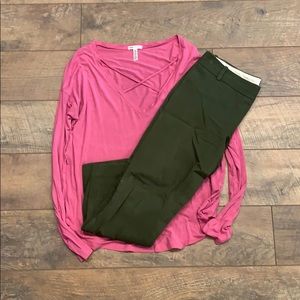 J. Crew Hunter Green Minnie Pants